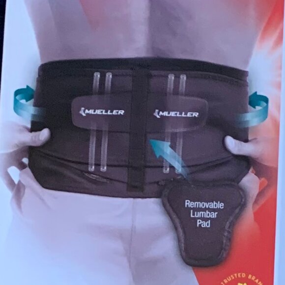 Mueller Back Brace Belt Extended Size - Picture 1 of 4